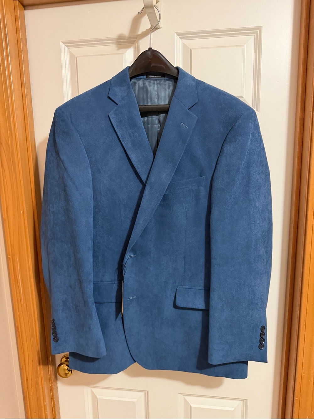 Men's Blue Sport Coat - Classic Two-Button
